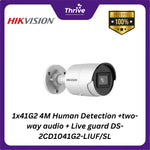 Load image into Gallery viewer, 1x41G2 4M Human Detection +two-way audio + Live guard DS-2CD1041G2-LIUF/SL