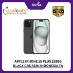 Load image into Gallery viewer, APPLE IPHONE 15 PLUS 128GB BLACK GRS RSMI INDONESIA TAM