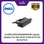 Load image into Gallery viewer, CLADEL195V334AMM45ORI Laptop Adapter For Del 19.5V-3.34A (4.5*3.0) Ori 4.0*3.0