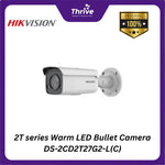 Load image into Gallery viewer, 2T series Warm LED Bullet Camera DS-2CD2T27G2-L(C)