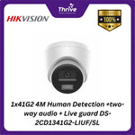 Load image into Gallery viewer, 1x41G2 4M Human Detection +two-way audio + Live guard DS-2CD1341G2-LIUF/SL