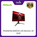 Load image into Gallery viewer, PG32QF2B ASROCK LED Monitor 32" QHD