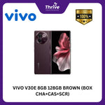 Load image into Gallery viewer, VIVO V30E 8GB 128GB BROWN (BOX CHA+CAS+SCR)