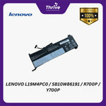 Load image into Gallery viewer, LENOVO L19M4PC0 / SB10W86191 / R700P / Y700P