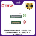 Load image into Gallery viewer, CLE140S40PHDPLUS LED 14.0 SLIM SONY RWO2 HD+ B140RW02 V.0 (1600*900)