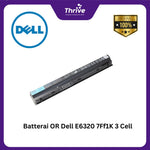 Load image into Gallery viewer, Batterai OR Dell E6320 7Ff1K 3 Cell