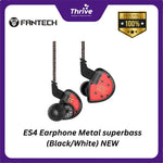 Load image into Gallery viewer, ES4 Earphone Metal superbass (Black/White) NEW