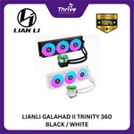Load image into Gallery viewer, LIANLI GALAHAD II TRINITY 360 BLACK / WHITE