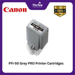 Load image into Gallery viewer, PFI-50 Grey PRO Printer Cartridges