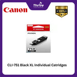Load image into Gallery viewer, CLI-751 Black XL Individual Catridges