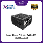 Load image into Gallery viewer, Super Flower ZILLION DW 650W - SF-650Z12DW - 80 PLUS WHITE - Flat Cable - 5 Years