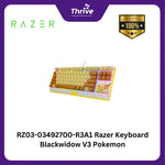 Load image into Gallery viewer, RZ03-03492700-R3A1 Razer Keyboard Blackwidow V3 Pokemonv