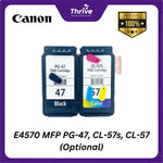 Load image into Gallery viewer, E4570 MFP PG-47, CL-57s, CL-57 (Optional)
