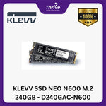 Load image into Gallery viewer, KLEVV SSD NEO N600 M.2 240GB - D240GAC-N600