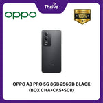 Load image into Gallery viewer, OPPO A3 PRO 5G 8GB 256GB BLACK (BOX CHA+CAS+SCR)