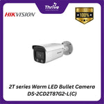 Load image into Gallery viewer, 2T series Warm LED Bullet Camera DS-2CD2T87G2-L(C)