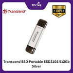 Load image into Gallery viewer, Transcend SSD Portable ESD310S 512Gb Silver