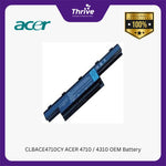 Load image into Gallery viewer, CLBACE4710CY ACER 4710 / 4310 OEM Battery