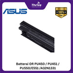 Load image into Gallery viewer, Batterai OR PU450 / PU451 / PU550/E551 /A32N1331