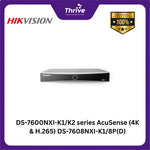 Load image into Gallery viewer, DS-7600NXI-K1/K2 series AcuSense (4K & H.265) DS-7608NXI-K1/8P(D)