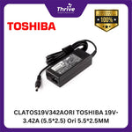Load image into Gallery viewer, CLATOS19V342AORI TOSHIBA 19V-3.42A (5.5*2.5) Ori 5.5*2.5MM
