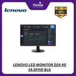 Load image into Gallery viewer, LENOVO LED MONITOR D24 40 24.0FHD BLK