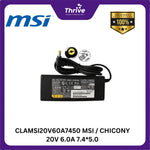 Load image into Gallery viewer, CLAMSI20V60A7450 MSI / CHICONY 20V 6.0A 7.4*5.0