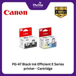 Load image into Gallery viewer, PG-47 Black Ink Efficient E Series printer - Cartridge