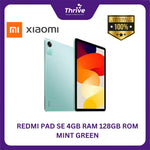 Load image into Gallery viewer, REDMI PAD SE 4GB RAM 128GB ROM MINT GREEN
