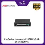 Load image into Gallery viewer, Pro Series: Unmanaged 100M PoE, L2 DS-3E0326P-E
