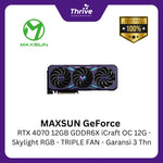 Load image into Gallery viewer, MAXSUN GeForce RTX 4070 12GB GDDR6X iCraft OC 12G - Skylight RGB - TRIPLE FAN - Garansi 3 Thn