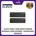 Load image into Gallery viewer, KLEVV CRAS V RGB DDR5 PC48000 6000MHz 32GB (2X16GB) - KD5AGUA80-60A300G