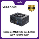 Load image into Gallery viewer, Seasonic M12II-620 Evo Edition 620W Full Modular - 80+ Bronze Certified - 5 Years - Retail Box (NO OEM)