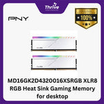 Load image into Gallery viewer, MD16GK2D4320016XSRGB XLR8 RGB Heat Sink Gaming Memory for desktop