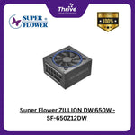 Load image into Gallery viewer, Super Flower ZILLION DW 650W - SF-650Z12DW - 80 PLUS WHITE - Flat Cable - 5 Years