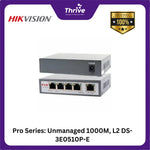 Load image into Gallery viewer, Pro Series: Unmanaged 1000M, L2 DS-3E0510P-E