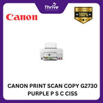 Load image into Gallery viewer, CANON PRINT SCAN COPY G2730 PURPLE P S C CISS