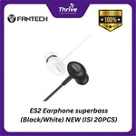 Load image into Gallery viewer, ES2 Earphone superbass (Black/White) NEW (ISI 20PCS)