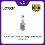 Load image into Gallery viewer, LJDV100-128ABGY JumpDrive V100 USB 3.0
