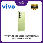 Load image into Gallery viewer, VIVO Y100 8GB 128GB HIJAU SEMILIR (BOX CHA+CAS+SCR)