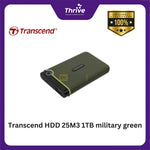 Load image into Gallery viewer, Transcend HDD 25M3 1TB military green
