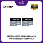Load image into Gallery viewer, LMS1066001T-BNANU MicroSD Proffesional 1066x 160MB/s