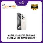 Load image into Gallery viewer, APPLE IPHONE 15 PRO MAX 512GB WHITE TITANIUM GRS RSMI INDONESIA DIGIMAP