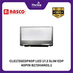 Load image into Gallery viewer, CLE173SEDP40P LED 17.3 SLIM EDP 40PIN B173HAN01.1