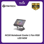 Load image into Gallery viewer, NC30 Notebook Cooler 1 Fan RGB LED NEW