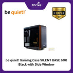 Load image into Gallery viewer, be quiet! Gaming Case SILENT BASE 600 Black with Side Window