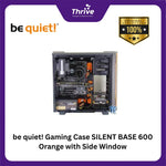 Load image into Gallery viewer, be quiet! Gaming Case SILENT BASE 600 Orange with Side Window