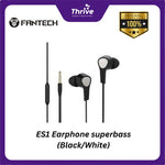 Load image into Gallery viewer, ES1 Earphone superbass (Black/White)