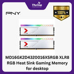 Load image into Gallery viewer, MD16GK2D4320016XSRGB XLR8 RGB Heat Sink Gaming Memory for desktop