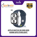 Load image into Gallery viewer, APPLE WATCH SE 2ND GEN 40MM GPS STARLIGHT ALUMINIUM CASE WITH STARLIGHT SPORT BAND S/M